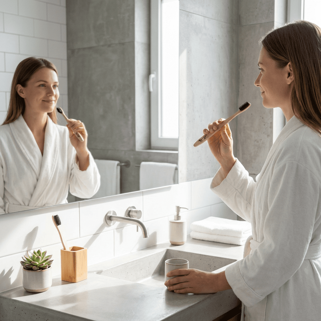 Ultra Soft Bamboo Toothbrush (Soft Neno Bristles) - Image 2