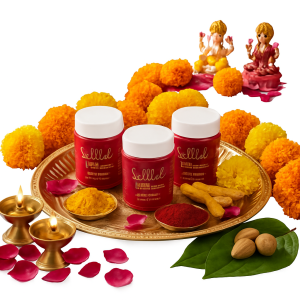 Ujjain Special Haldi Kumkum (100Grams/500Grams/1Kilograms)
