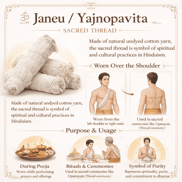 Janjam Thread Order Now Our Sacred Janeu & Get 10% Off Today