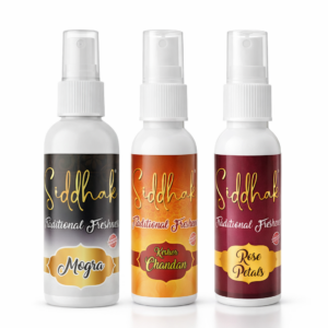 Mogra, Rose & Kesar Chandan Traditional Freshener Spray