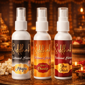 Mogra, Rose & Kesar Chandan Traditional Freshener Spray